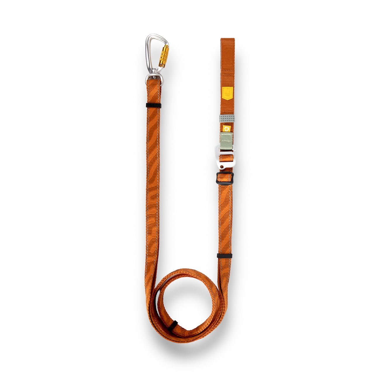 Roam Adjustable Leash Terracotta Ripple -